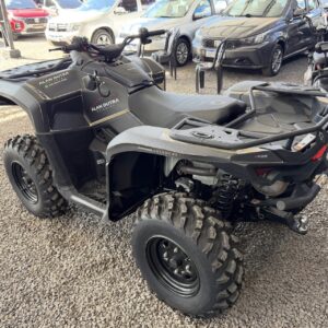 Black Can-Am ATV